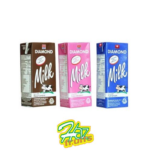 

Diamond Milk UHT / Susu UHT 200 ml x 24 Pcs ( 1 Karton )