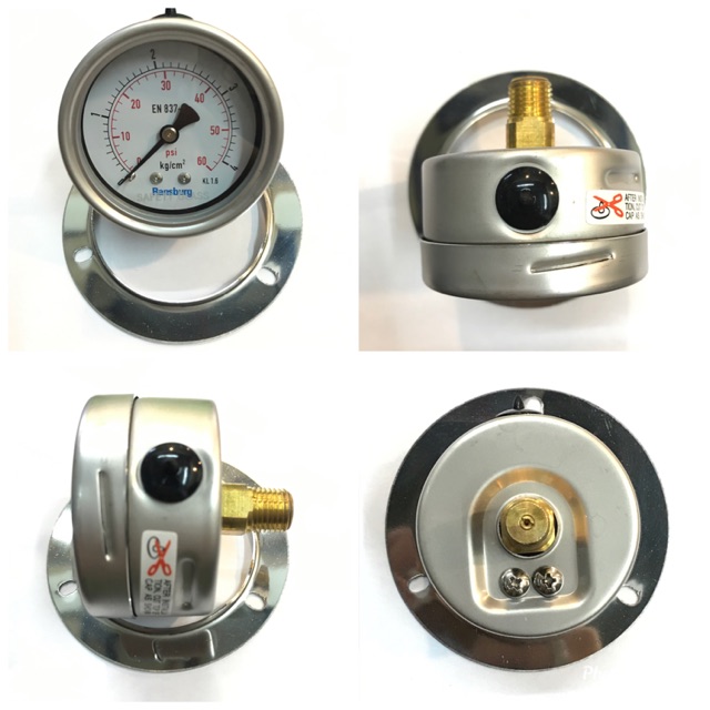 RWS 110 PRESSURE GAUGE /MANOMETER RANSBURG