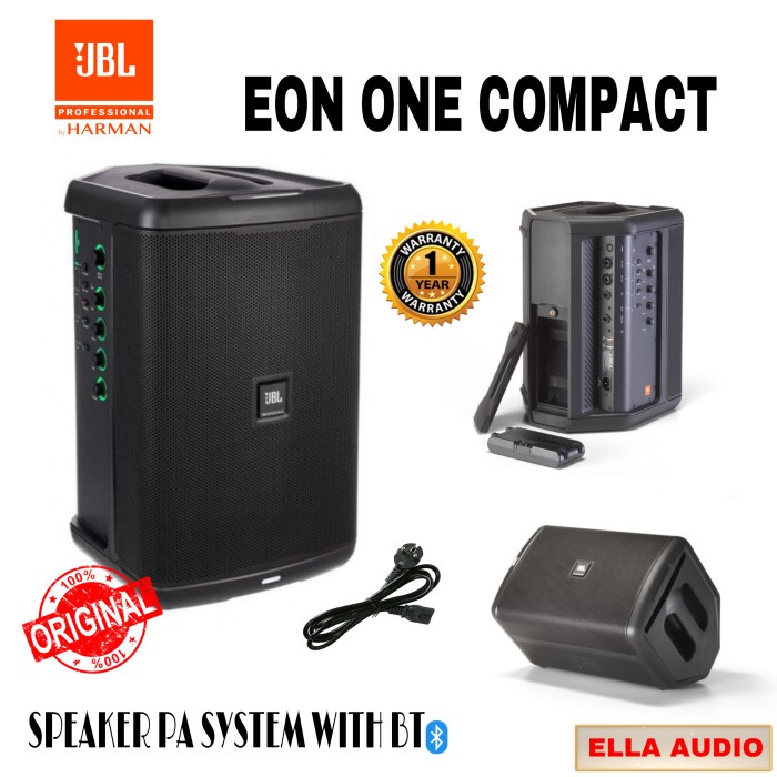 Speaker Jbl - Jbl Eon One Compact Bluetooth Active Speaker Original