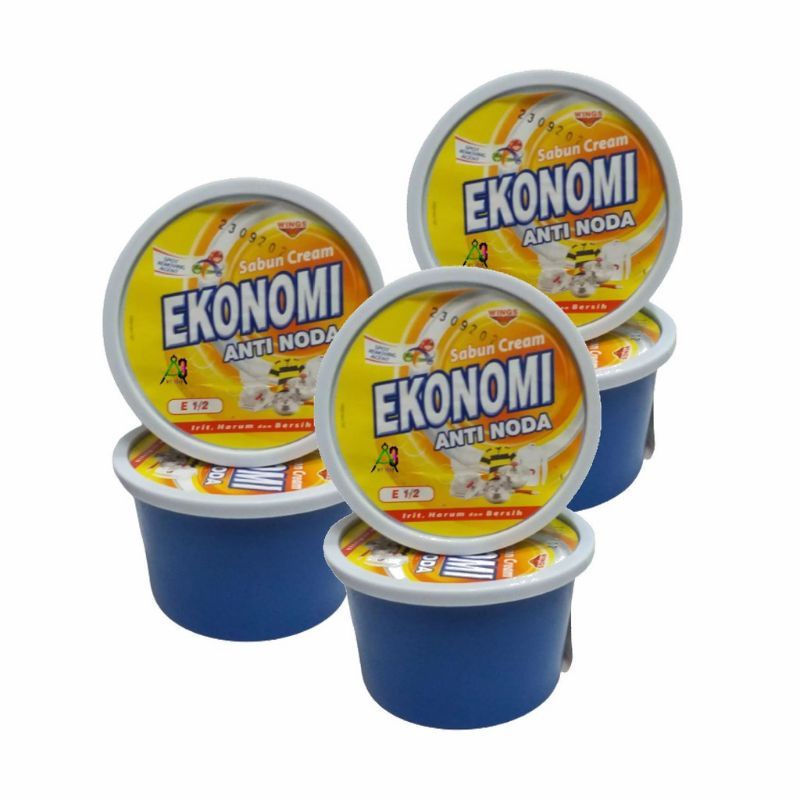 EKONOMI SABUN CREAM POT E 1/2 385 GR