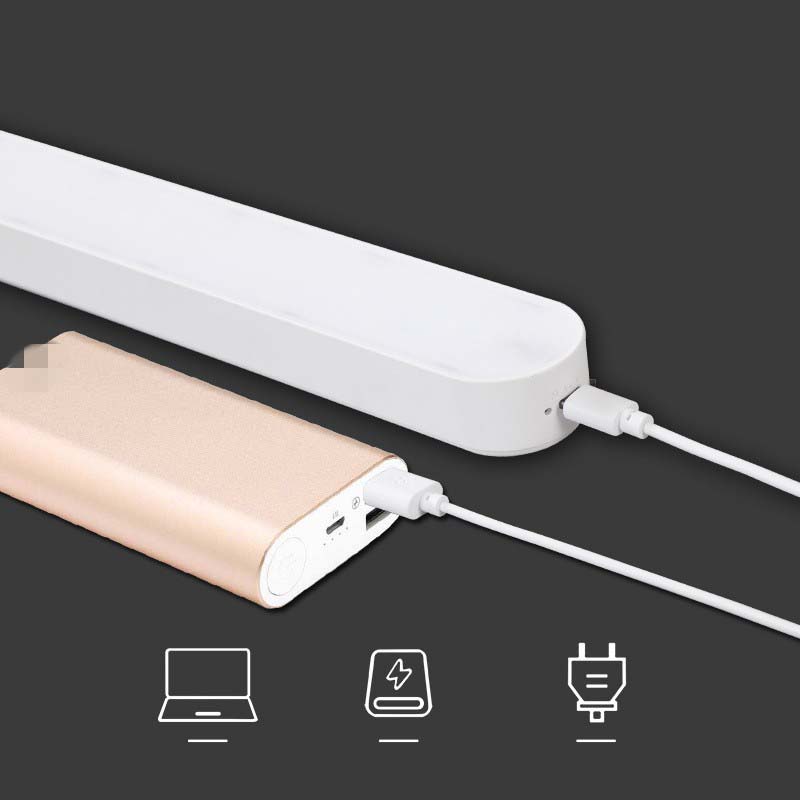 Lampu Baca Led Magnetik Portable Tanpa Kabel Tenaga Usb Untuk Rumah / Kantor