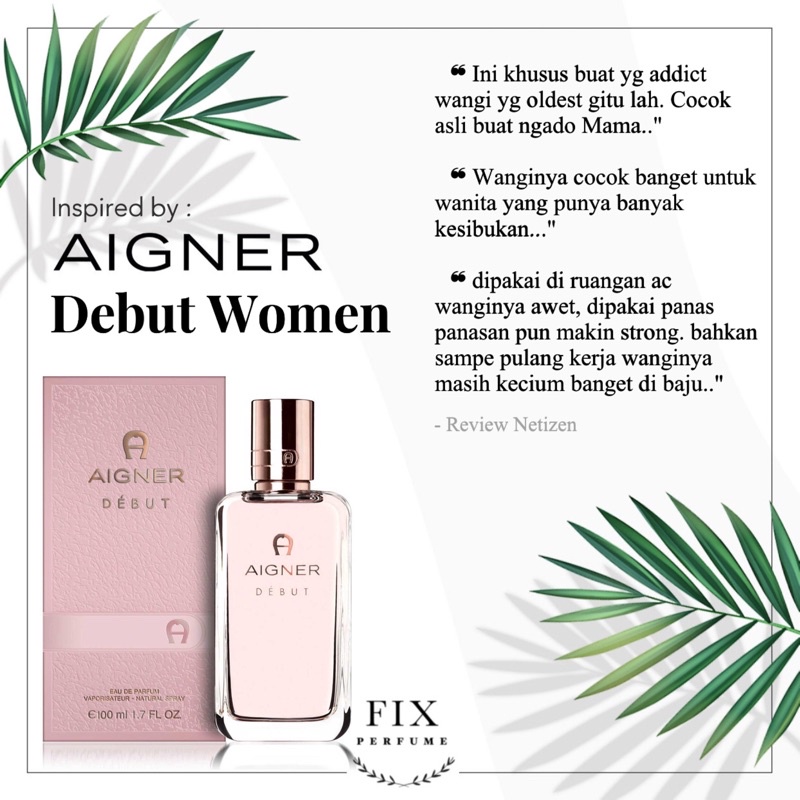 FIXperfume Aigner DEBUT WOMEN