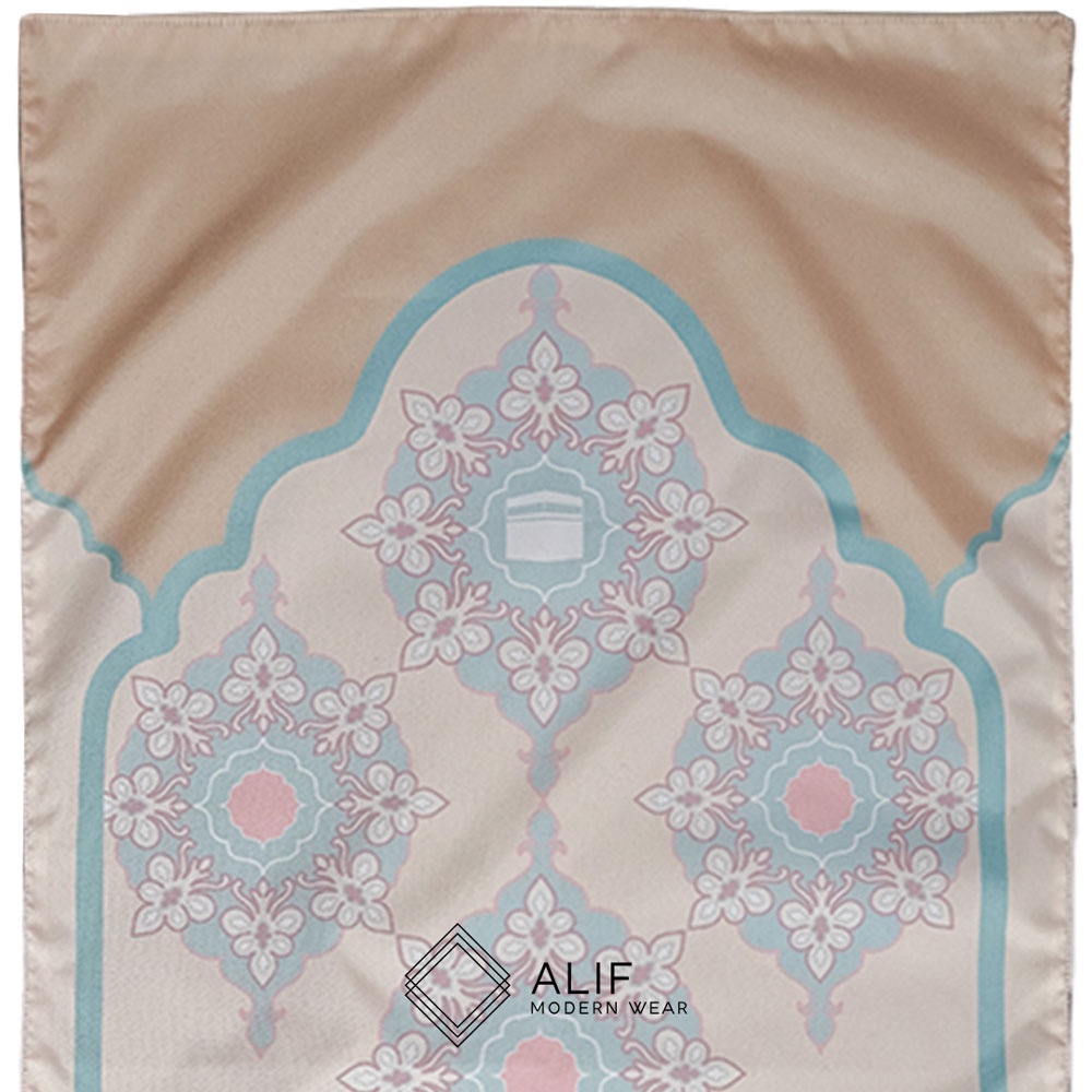 ALIF SAJADAH GENGGAM TRAVEL / SAKU / PORTABLE / WATERPROOF ( ALIF MODERN WEAR SJG-0139 )