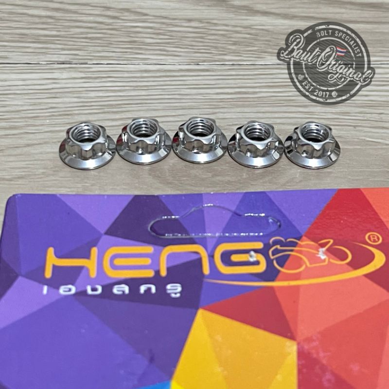 mur 8 new probolt gear silver mur baut drat 8 original heng thailand