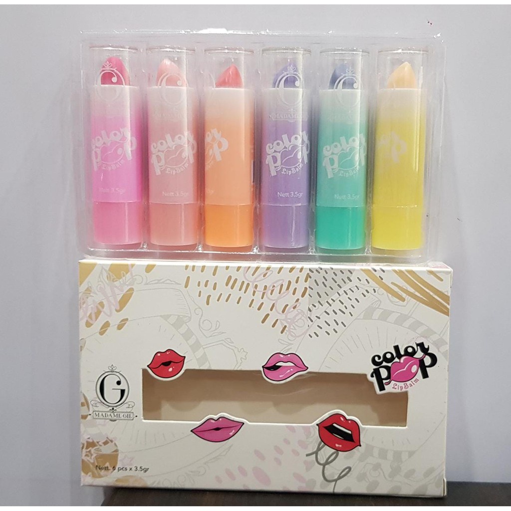 [LIP BALM] MADAME GIE COLOR POP LIP BALM