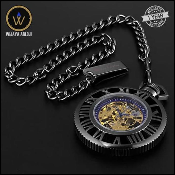 Kronen & Sohne Titan Pocket Watch Automatic Open Face Ksp069