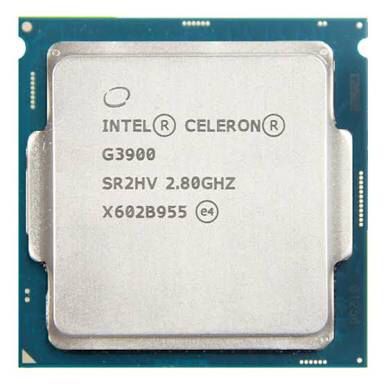 Processor Intel Celeron G3900 2.8GHz 2M Cache Dual-Core CPU Processor SR2HV LGA 1151 Tray + FAN