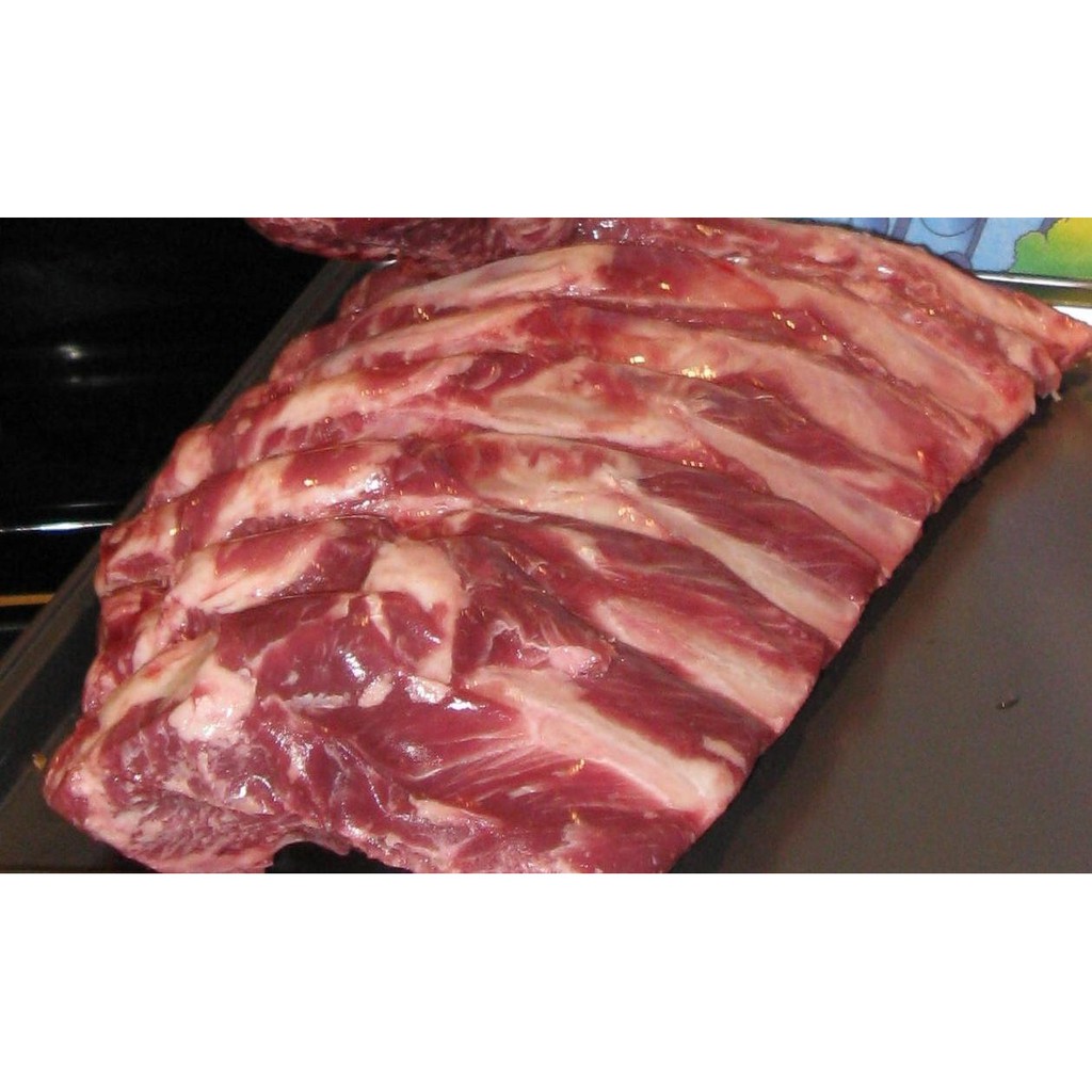 

Iga / Rusuk Sapi Untuk bakar (Fresh Beef Back Ribs For BBQ)