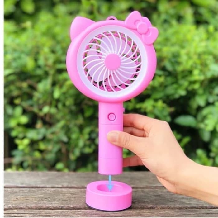 STANDING KIPAS ANGIN MINI KARAKTER LED/ MINI FAN/ KIPAS LED/KIPAS LUCU