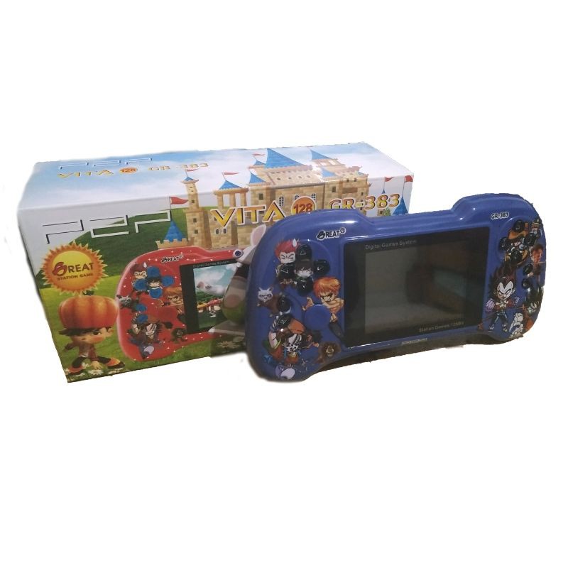 GR 383 GAMEBOY SEGA P2P 128 bit Game Jadul Nintendo Model PSP - Mainan