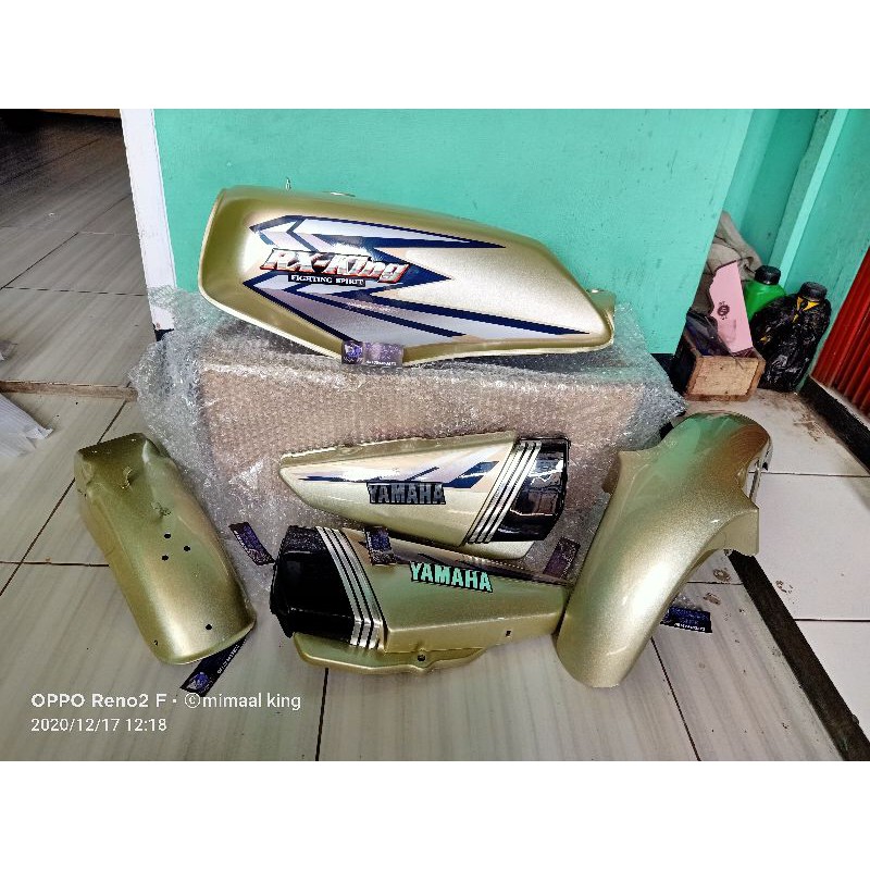 body tangki tengki full set rx king gold