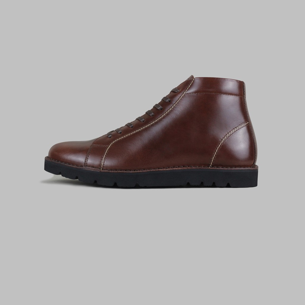 ARTAP Footwear - Sepatu Pria Boots Kulit Asli - Daro PU Brown