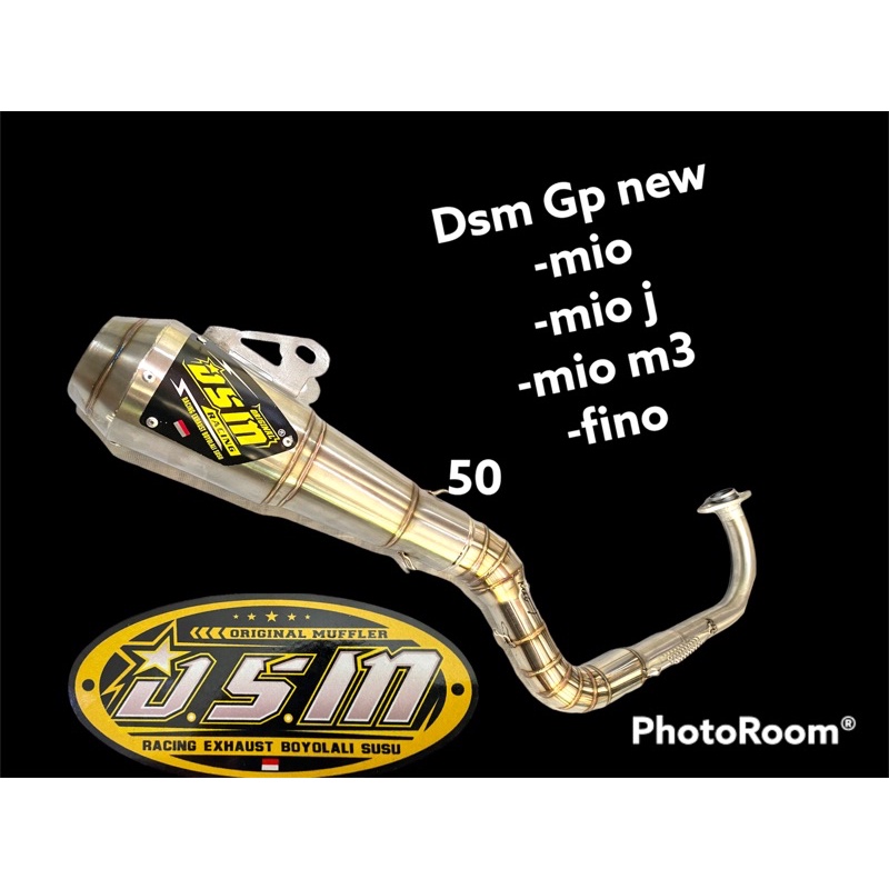Knalpot Dsm Gp series leher mio sporty mio j mio m3 mio gt dll