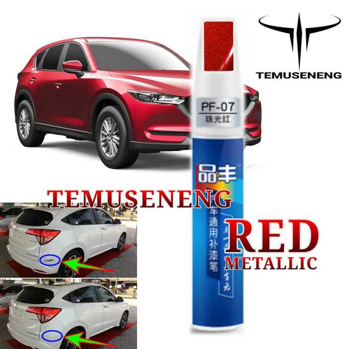 RED METALIC MERAH METALIK ORI DEMPUL CAT MOBIL PENGHILANG LECET BARET EKSLUSIF