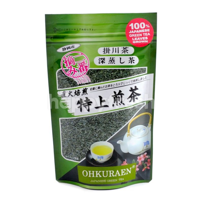 ohkuraen sencha summer harvest tokujo green tea