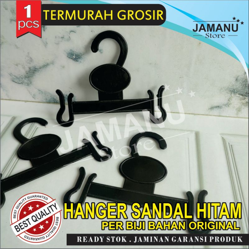 Hanger Sandal Jepit Gantungan sandal Hitam perbiji