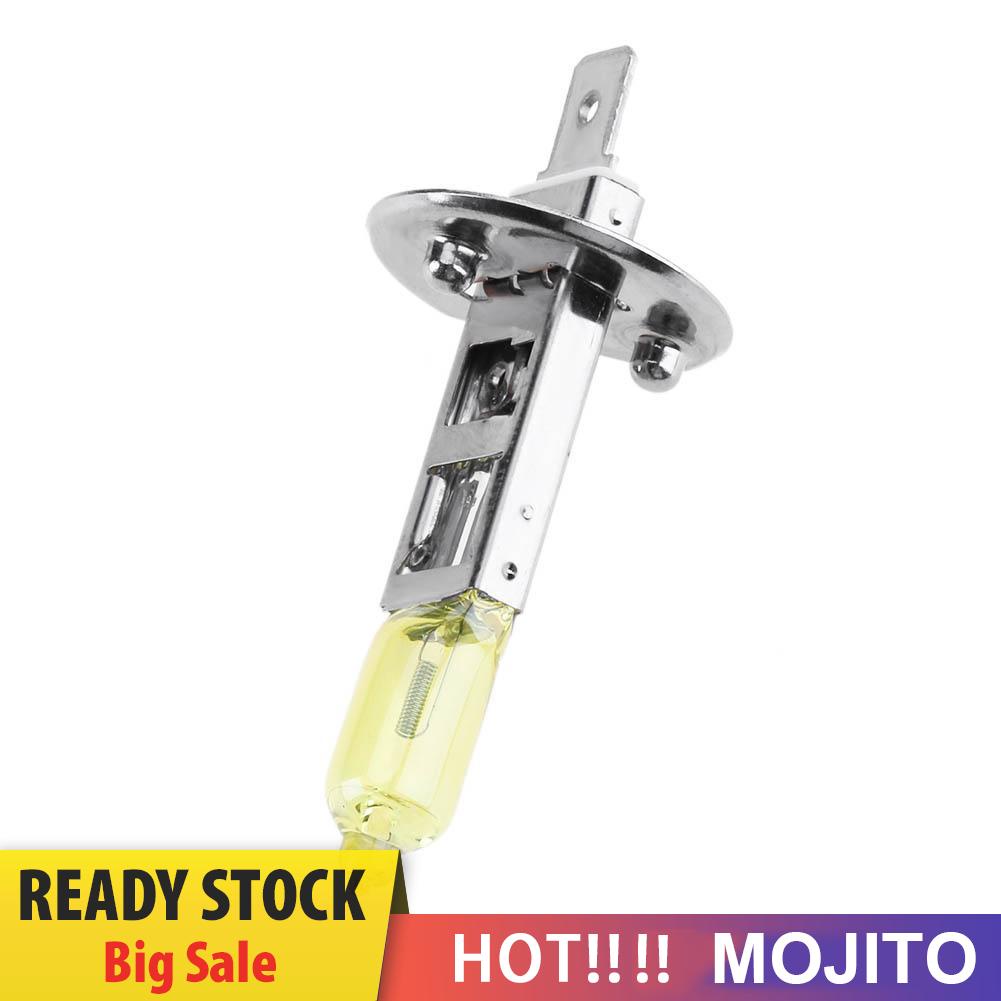 MOJITO 1pc H1 12V 55W 3000K Yellow Quartz Glass Car Xenon Head Lamp Halogen Bulb