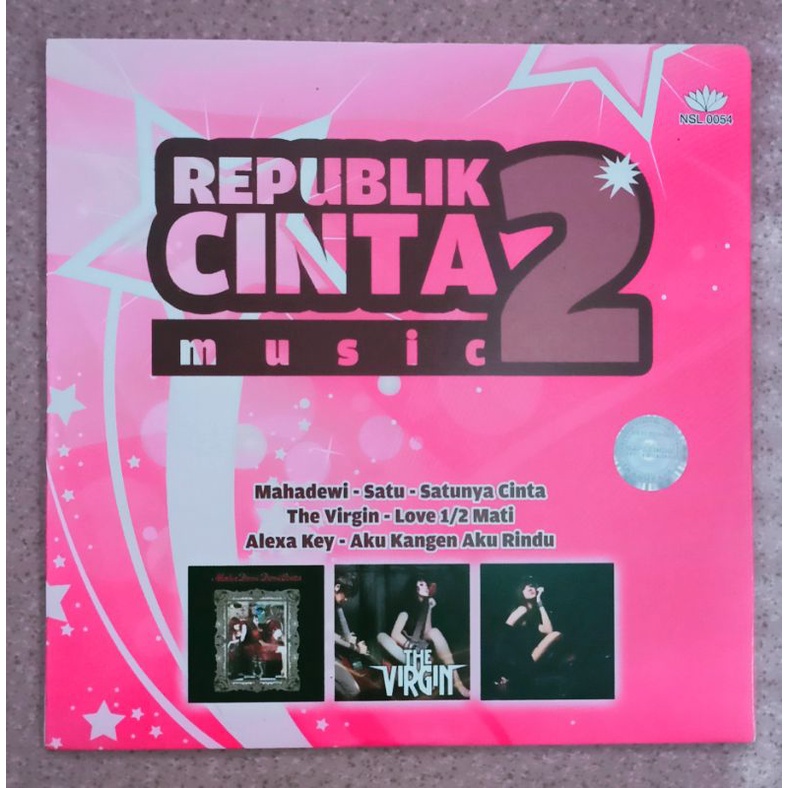 CD audio original repvblik cinta music 2 prod.nagaswara