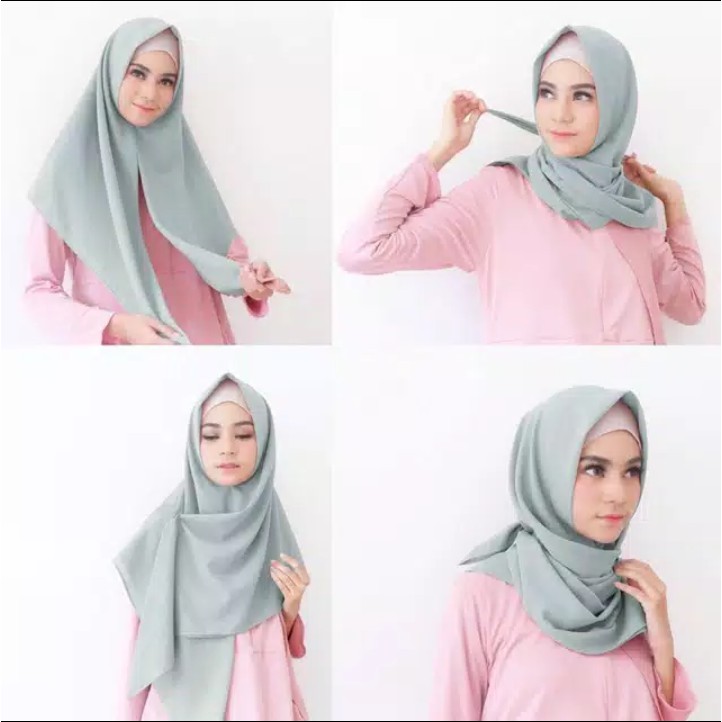 HIJAB SEGI3 INSTAN DIAMOND STRECH