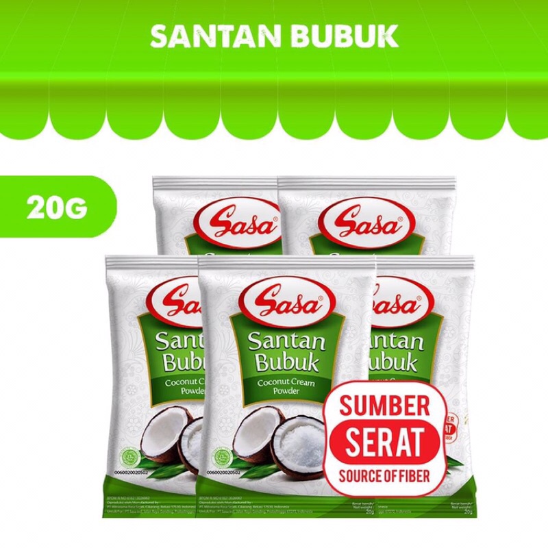 

Sasa Santan Bubuk 20gr