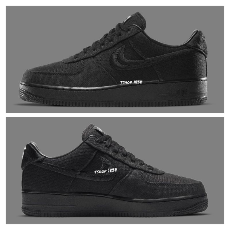 Air force 1 low Stussy Black