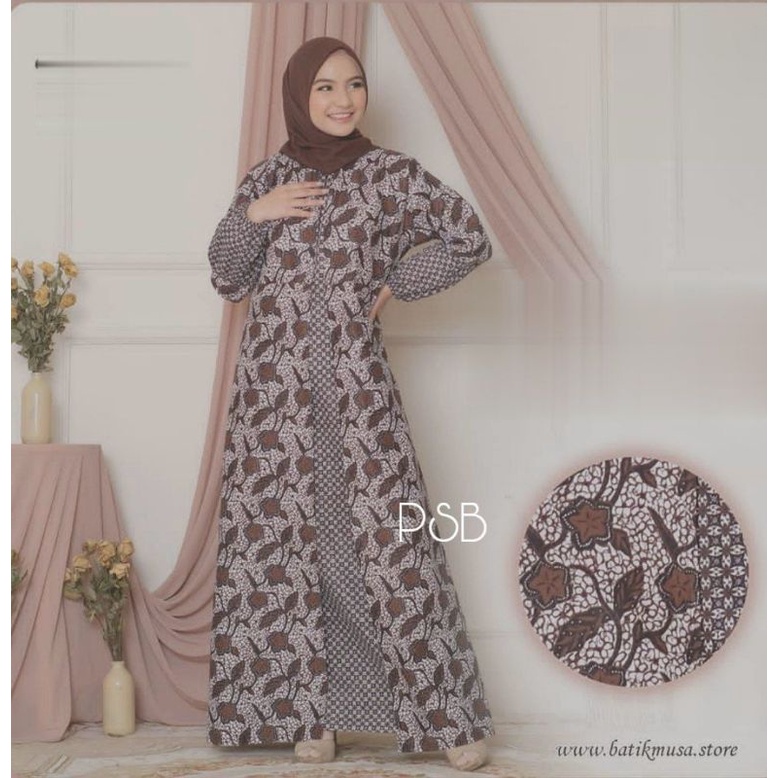 BAJU GAMIS BATIK|BATIK|GAMIS BATIK MOTIF TERBARU