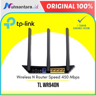 TP-LINK TL-WR940N 450 Mbps Wireless N Router Wi-Fi Rout   ers