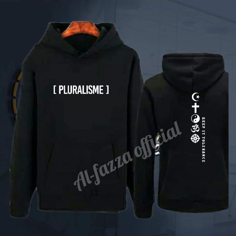 jaket Hoodie pluralisme keep it toleransi