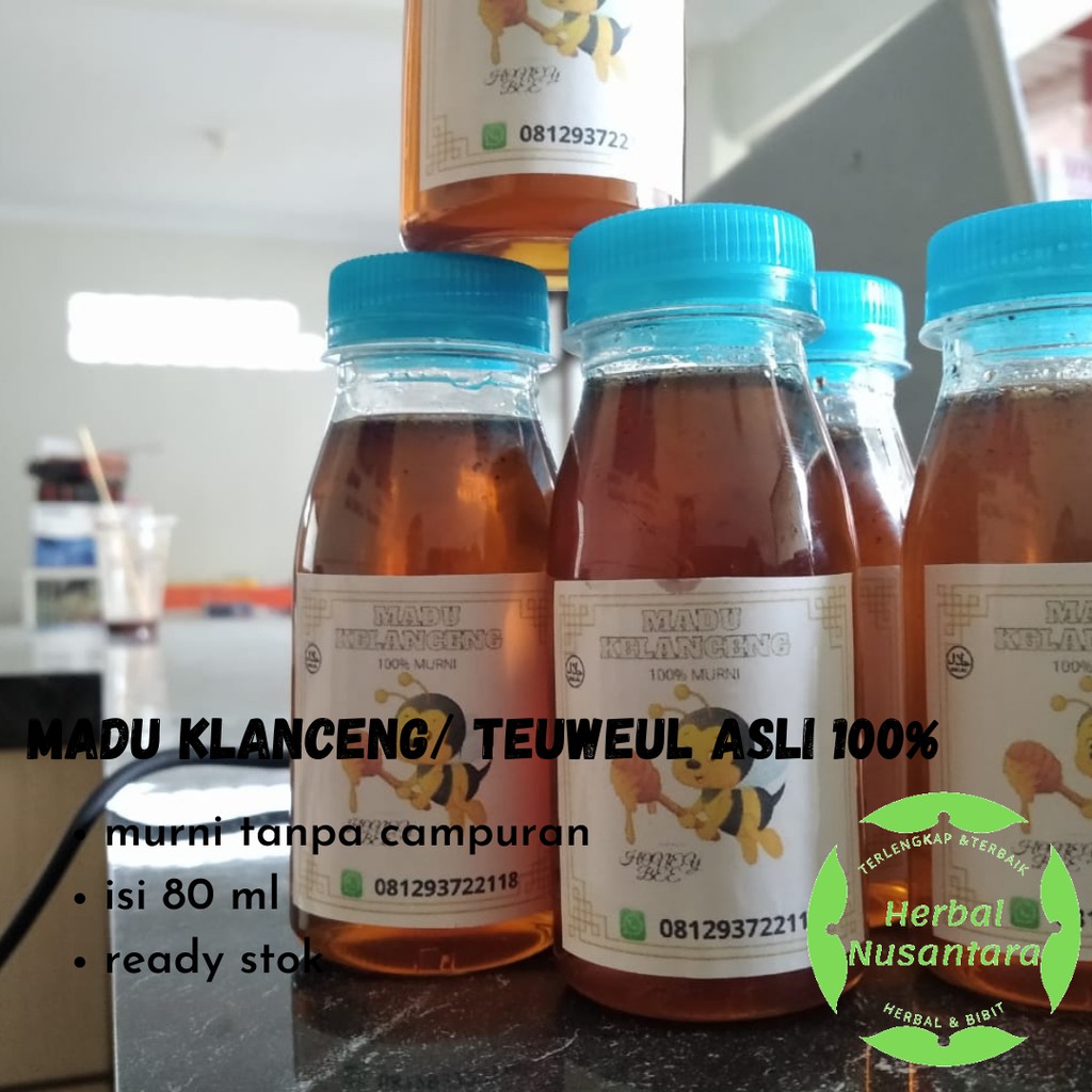 

Madu klanceng atau madu teuweul murni tanpa campuran 100% original