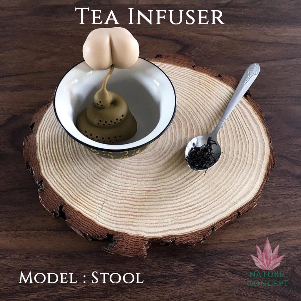 Saringan Kantong Teh Silikon Tea Infuser TERMURAH TERLENGKAP