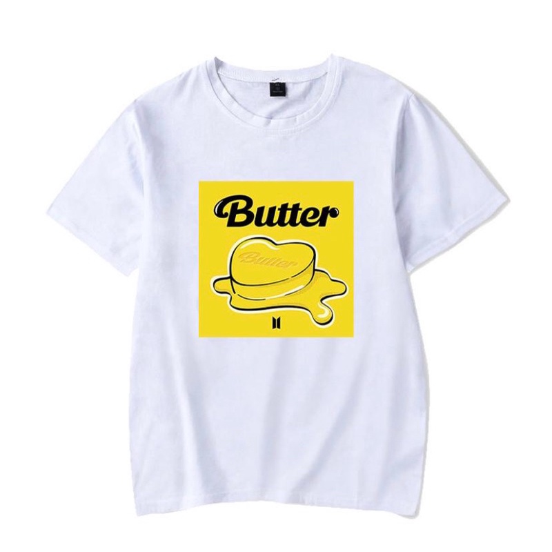 BAJU KAOS BTS BUTTER ERA (logo butter era) PREMIUM BAHAN
