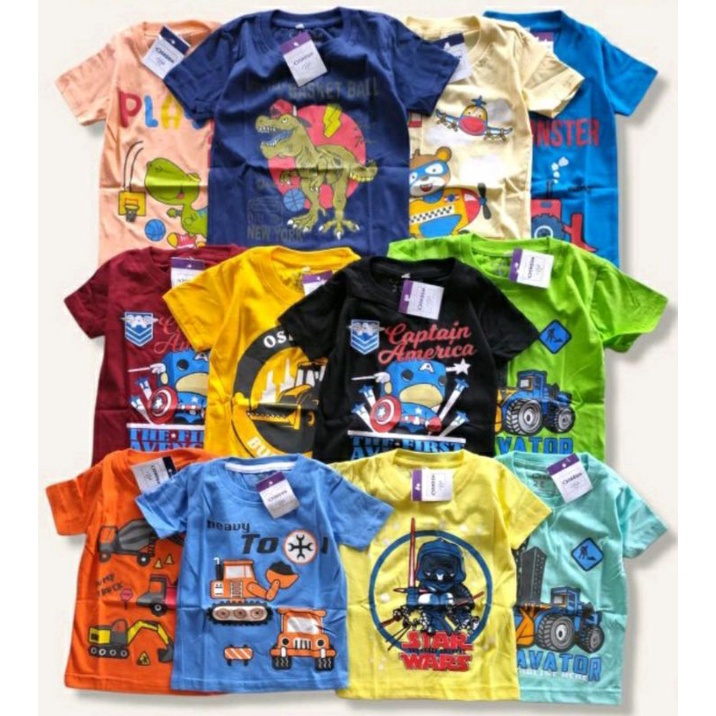 Kaos Anak Laki Laki oshkosh motif premium size 2T - 20T / Kaos Oshkosh Anak Laki Laki Premium Murah 2T 4T 6T 8T 10T 12T 14T 16T 18T 20T