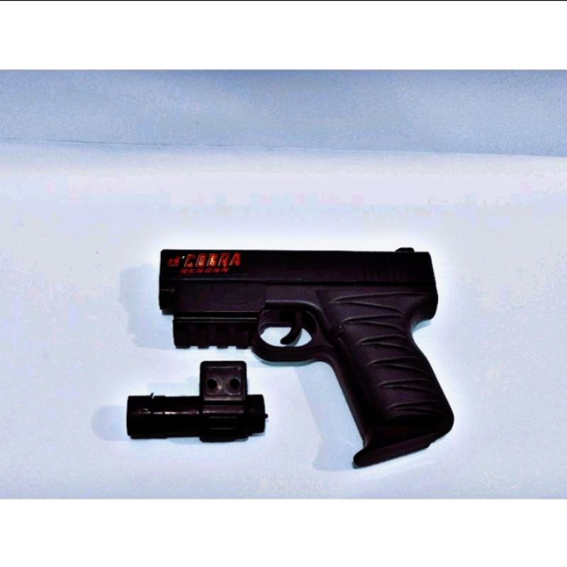 PISTOL MAINAN D'COBRA M2000L/MAINAN TEMBAK TEMBAKAN PELURU PLASTIK