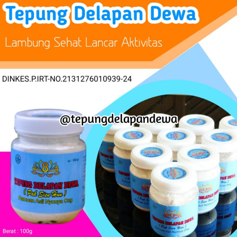 

TEPUNG DELAPAN DEWA
