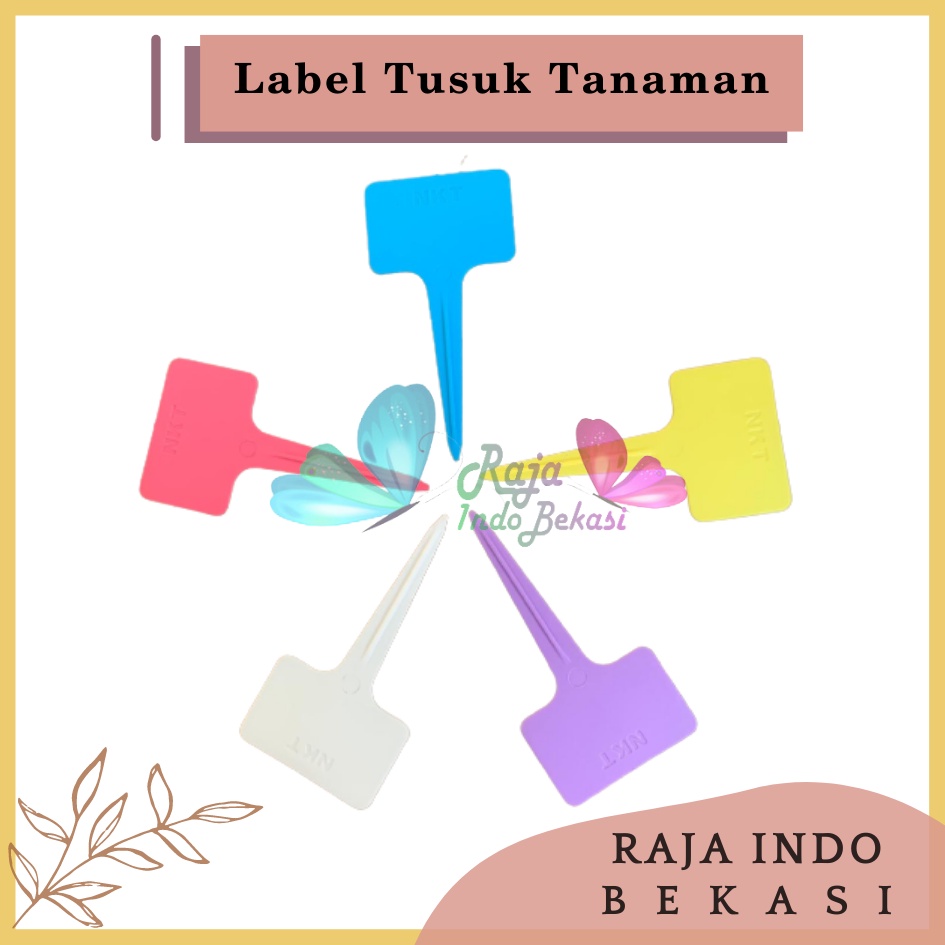 Label Tanaman Tusuk Tancap NKT Name Tag Tanaman Label Tanaman Waterproof Anti Air Tancap Gantung Besar Anggrek Toga Obat 100pcs Name Tag Tanaman Nkt Warna Warni Tebal Penanda Label - PENANDA LABEL NAME TAG TANAMAN HIAS PLANT LABEL MARKER SEMAI BENIH BIBIT