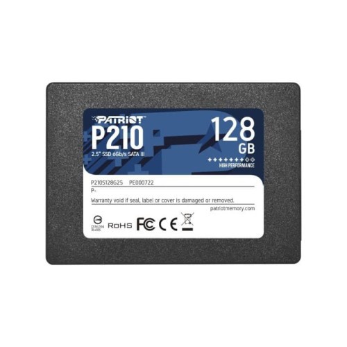 SSD PATRIOT P210 128GB 2.5 SATA3 / SSD 128GB / SSD