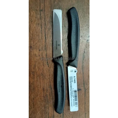 Premium Product Pisau Paring / Pisau Dapur 8 Cm Victorinox Kode 6.7401 Dan 6.7403 - Paling Diminati