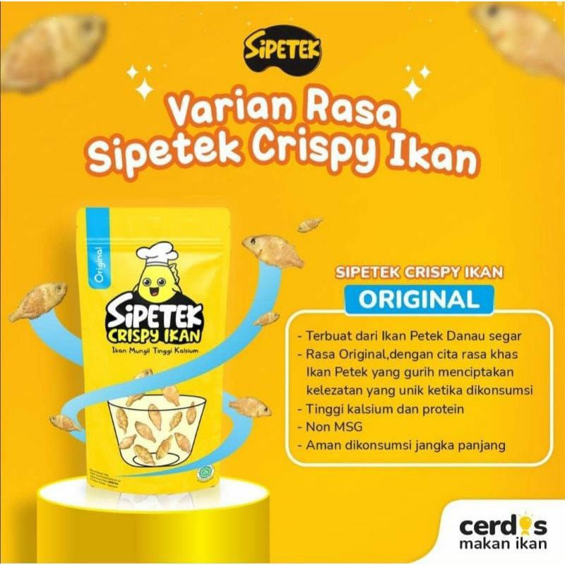 

Sipetek crispy ikan