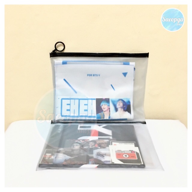 FANSITE - BTS V SLOGAN BECAUSE OF V FANSITE