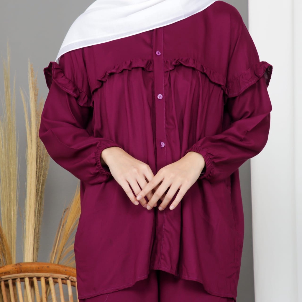 ZAHRA - Setelan Wanita Oversize SALWA SET