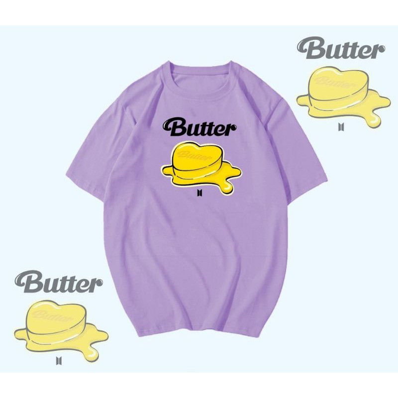 TSHIRT/TUMBLR TEE KAOS BUTTER BTS UNISEX PREMIUM TERMURAH