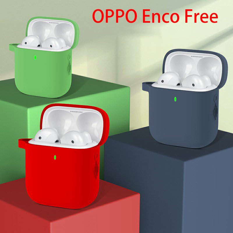 Casing Soft Case Silikon 9 Warna Permen Untuk Oppo Enco Free True Wireless