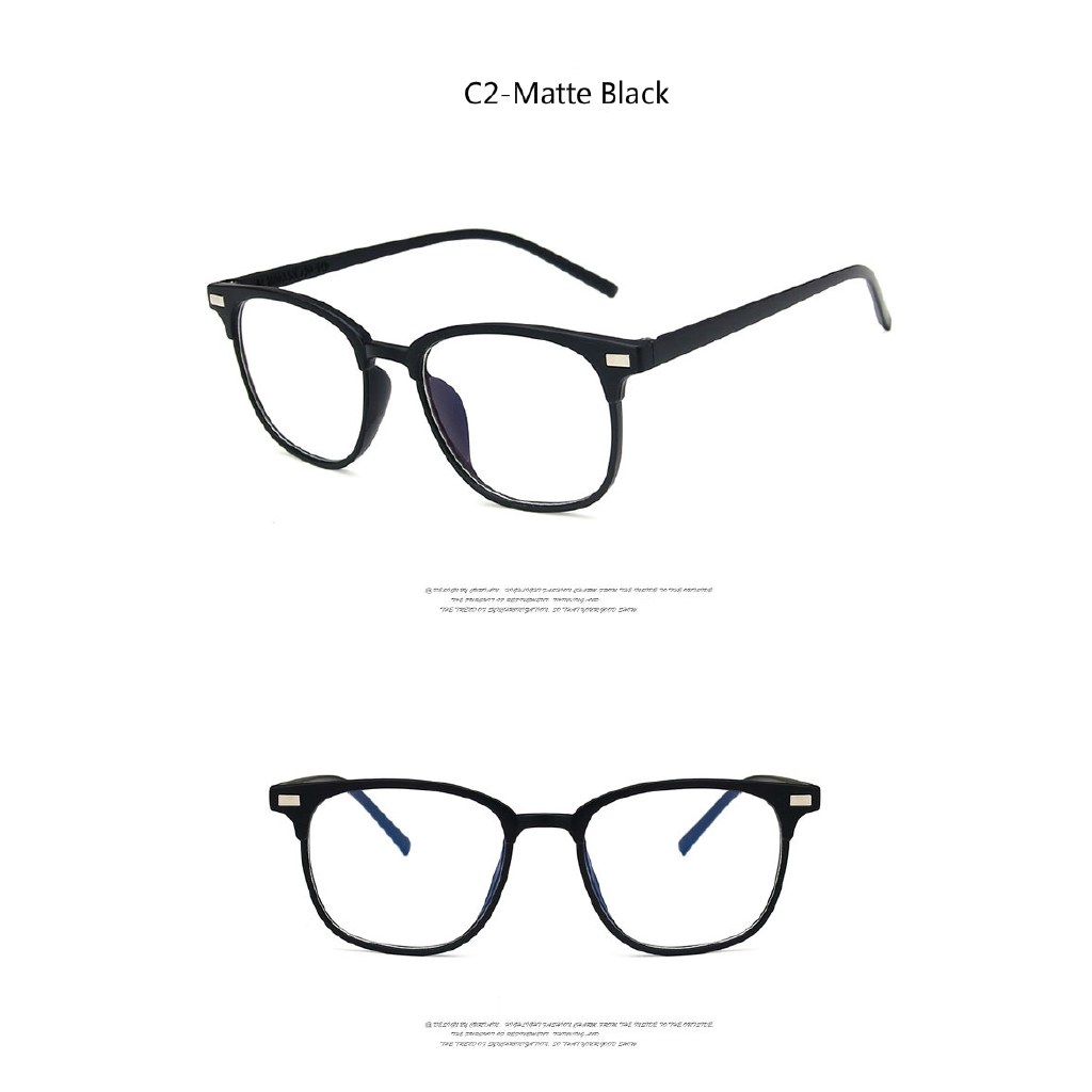 Fashion square men's and women's glasses