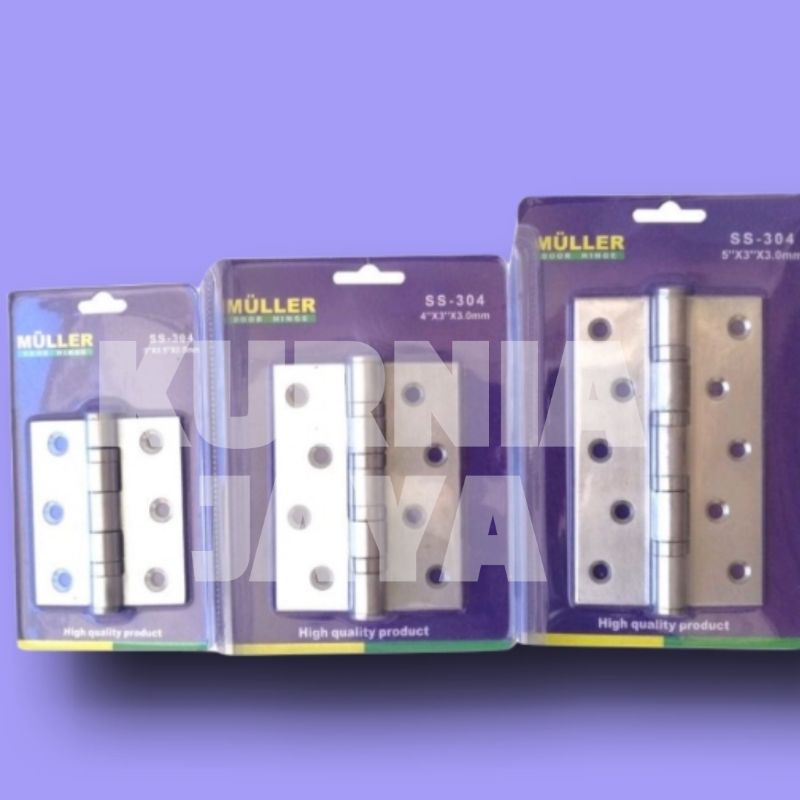 Engsel Pintu stainless steel  Muller SUS 304
