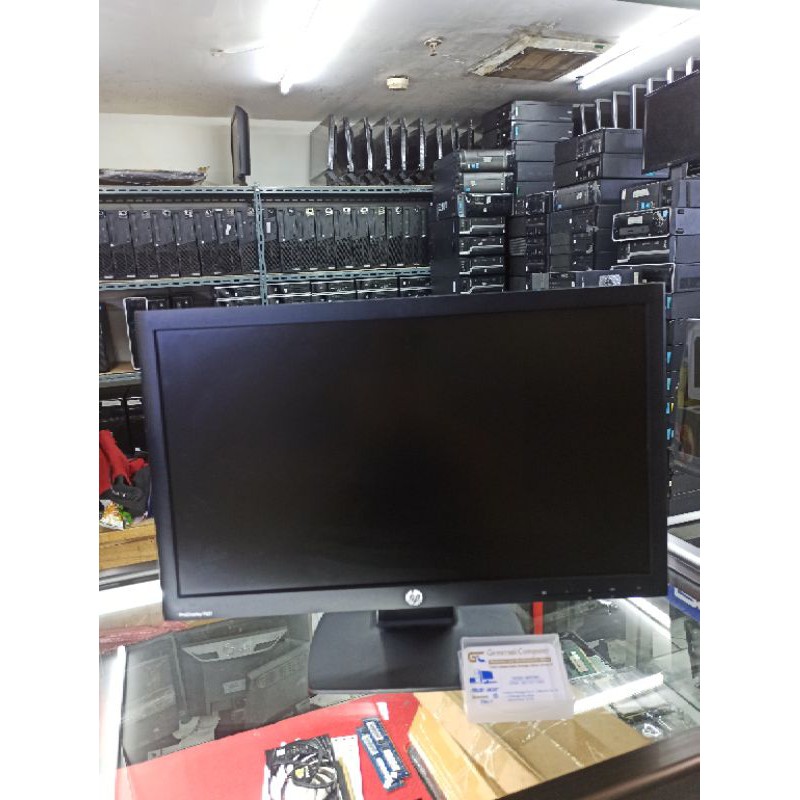 Led monitor HP P222va 22 inc wide Fullhd resolusi 1920x1080p LENGKAP BOX