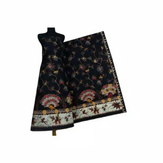 Kain Batik Pekalongan Madura Jaya 25 Hitam