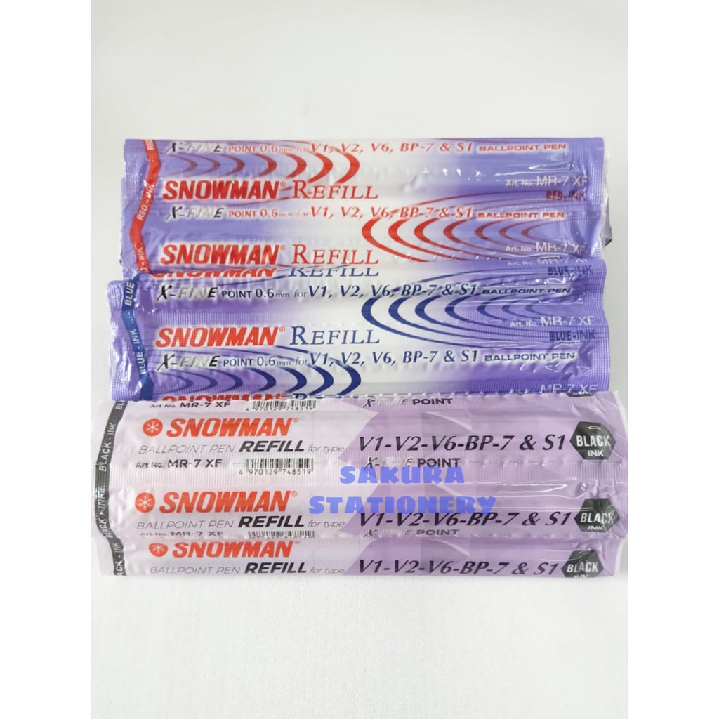 

Refill Pulpen Snowman X- Fine 0,6mm