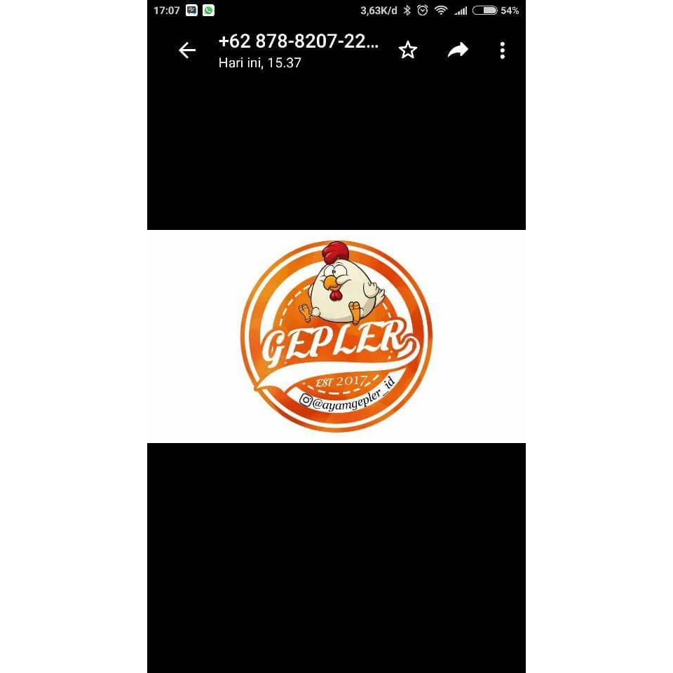 

Jual Cetak stiker label Ayam Geprek Limited