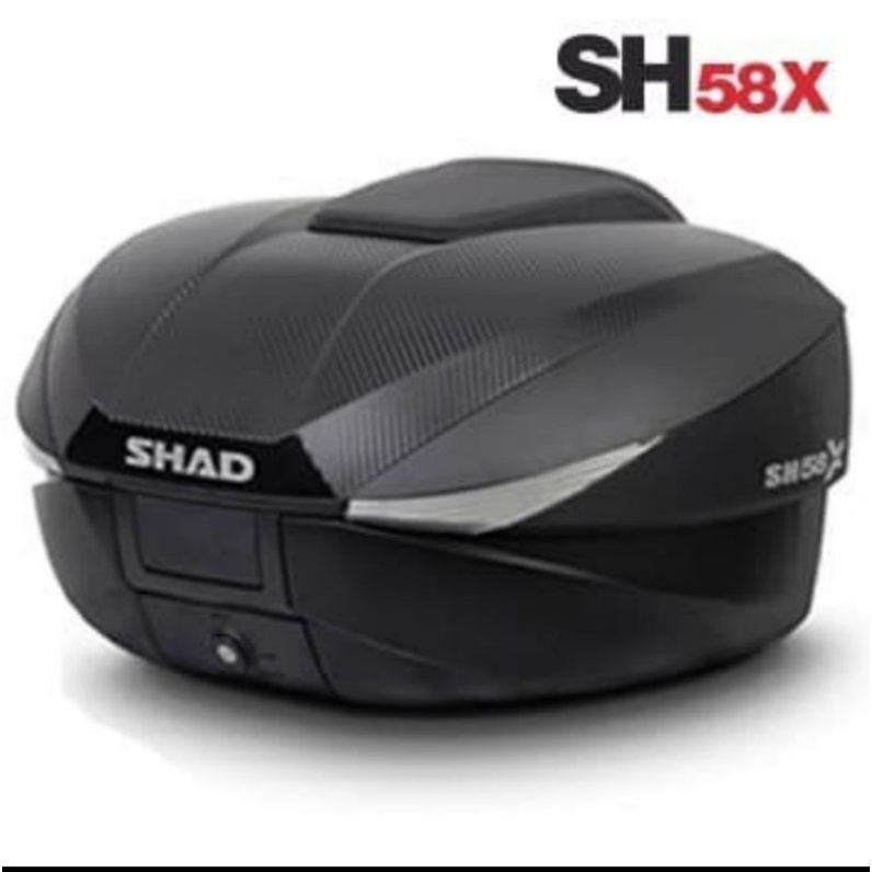 Jual BOX MOTOR SHAD SH 58X NEW BOX BY SHAD TOP BOX SHAD SH58X SERI NEW CARBON Shopee Indonesia