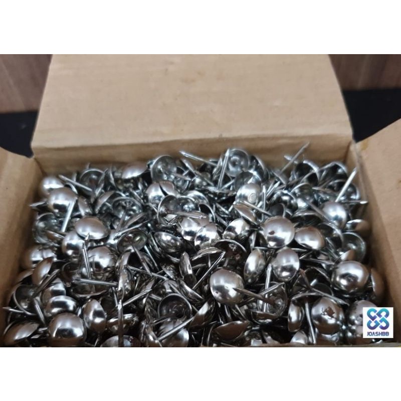 1000 PCS PAKU BECAK 5/8" / PAKU PAYUNG KEPALA BESAR /PAKU PAYUNG NIKEL CHAIR NAILS BIG HEAD